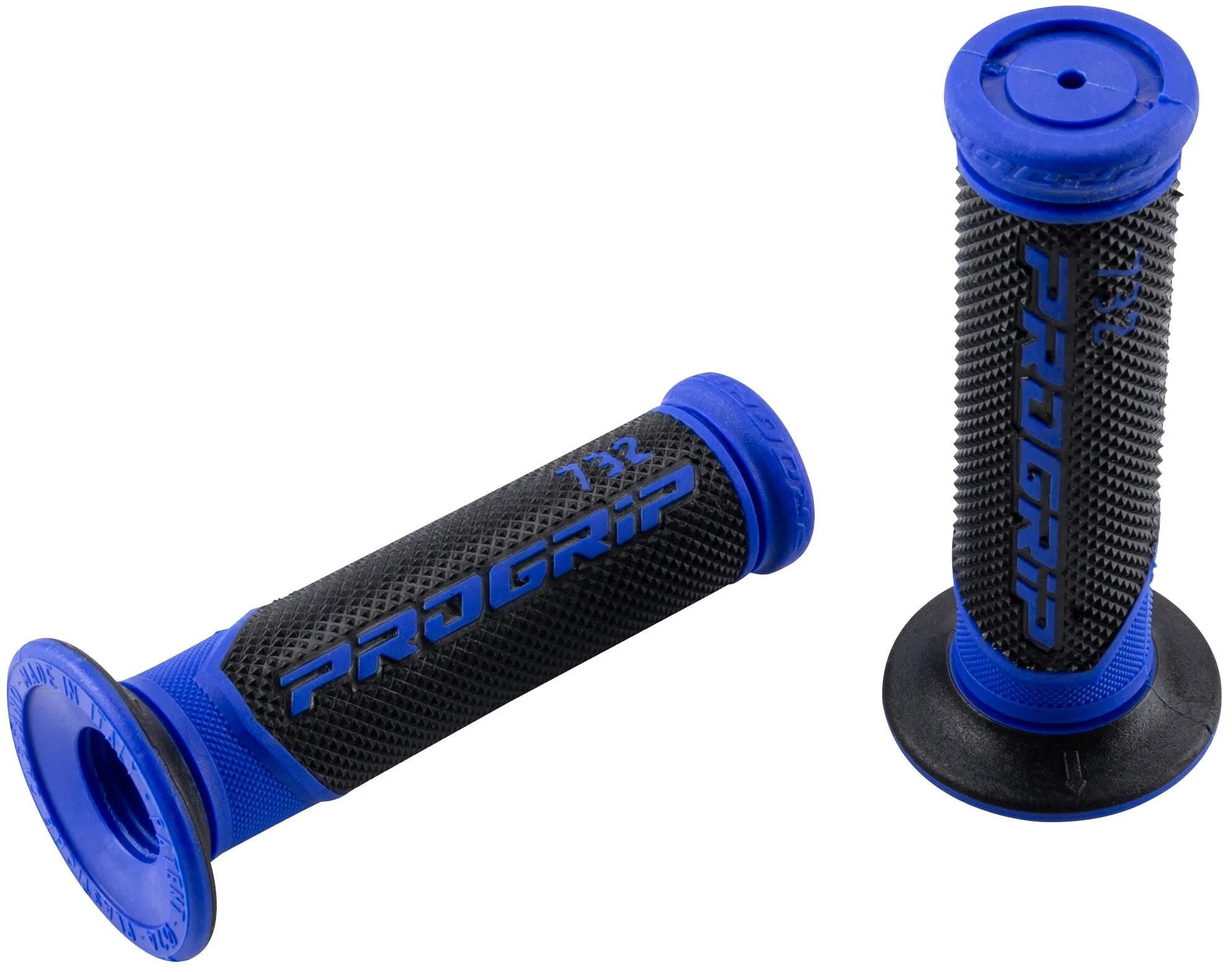 Jeu de poignées Pro grip 732 noir bleu