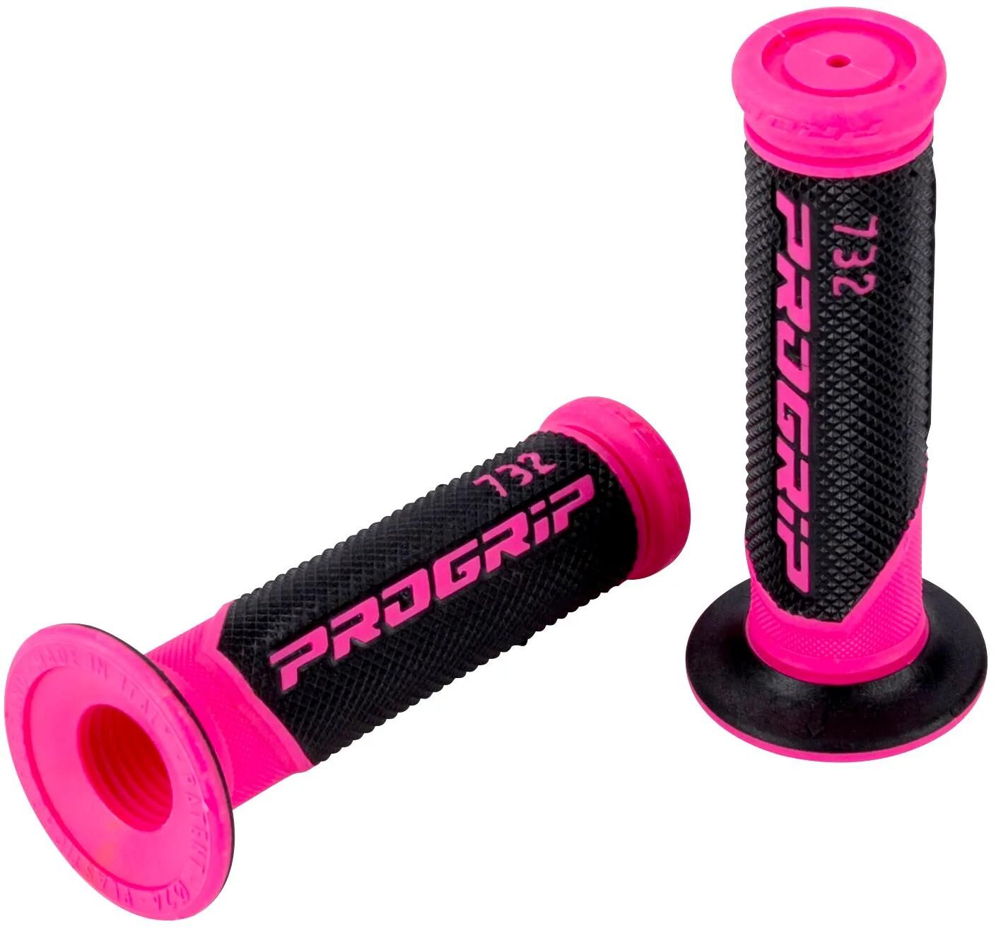Progrip griffgummi 732 rubber grip 732 fux sw 125mm closed fluo