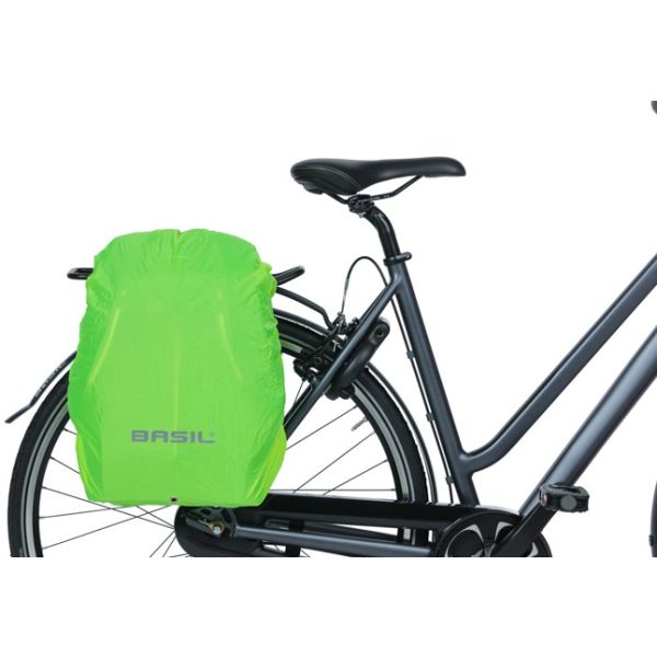 Basil B-Safe Backpack Nordlicht - Cycling Backpack - Unisex - Green - 13L