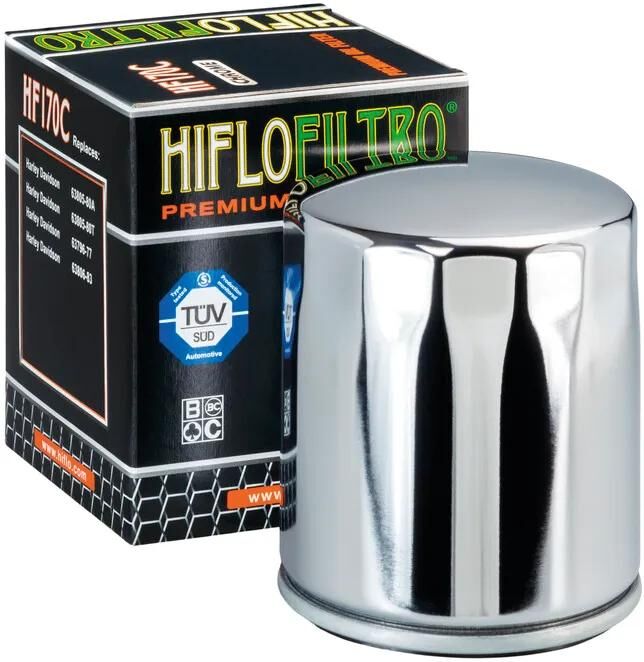 Hiflofiltro ölfilter oil filter hf-170c chrome