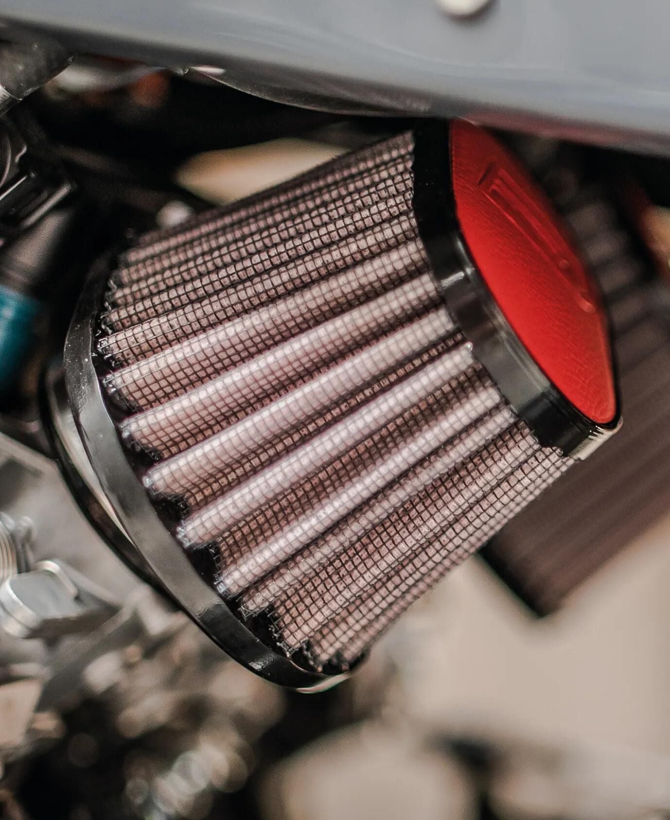 Dna sportluftfilter leather top sport air filter 100 x 75mm green