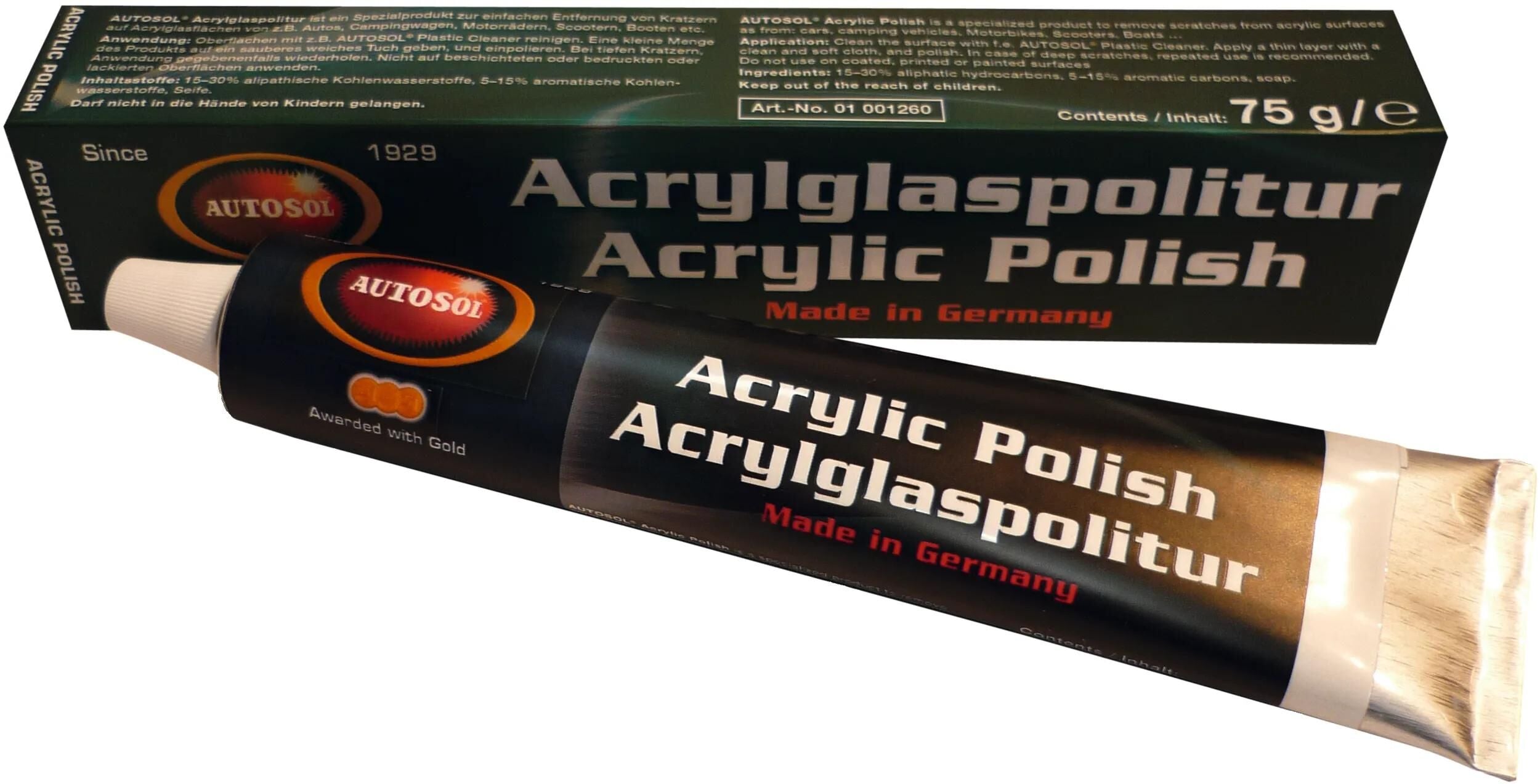 Autosol politur acrylic glass polish auto 75 ml