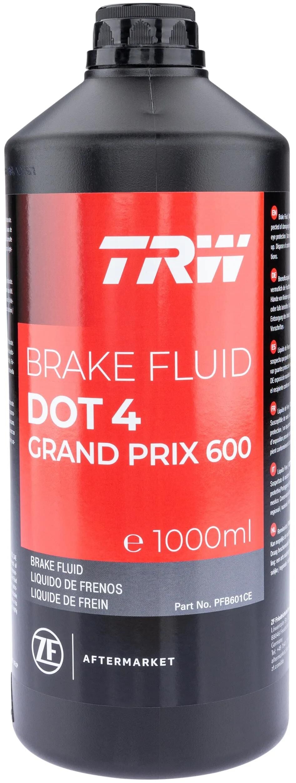Trw remvloeistof dot 4gp brake fluid. dot4 gp 1 liter
