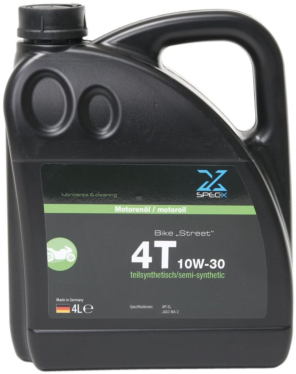 Spec-x motorolie bike 4t street motor oil 4t 10w-30 stre 4l bike