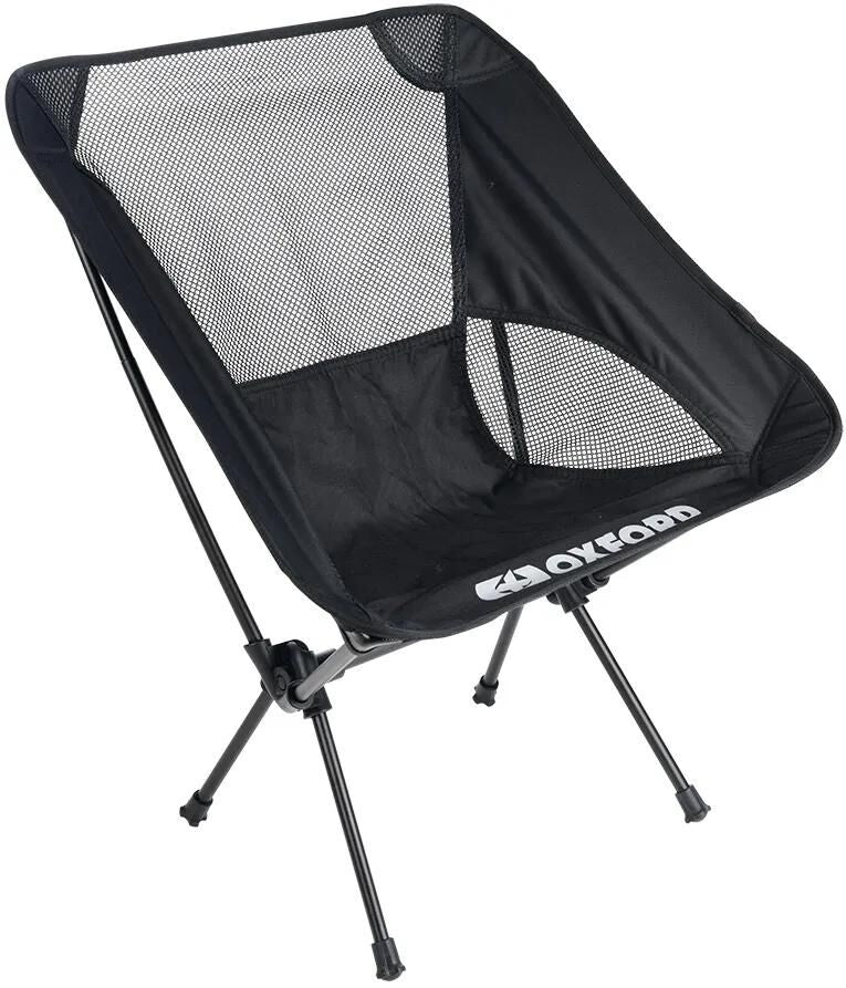 Oxford campingstuhl camping chair pluggable black