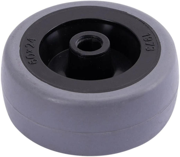 Bike-lift gummirolle rubber roller f. mounting grey