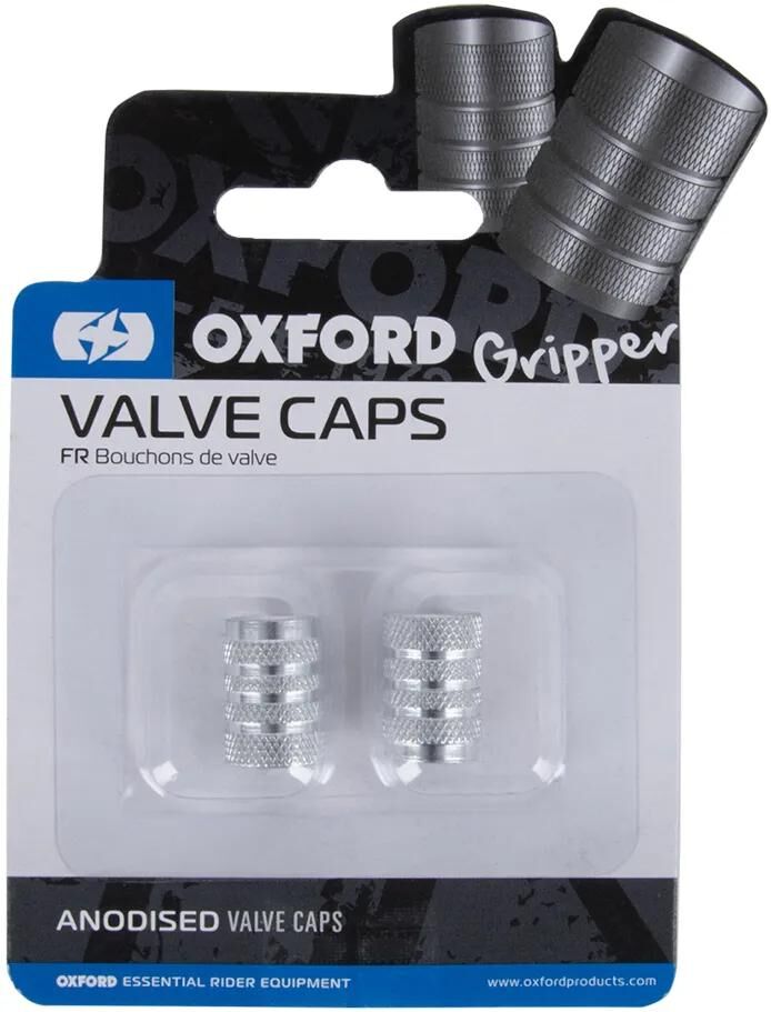 Oxford ventilkappe valve ccps silver ox761