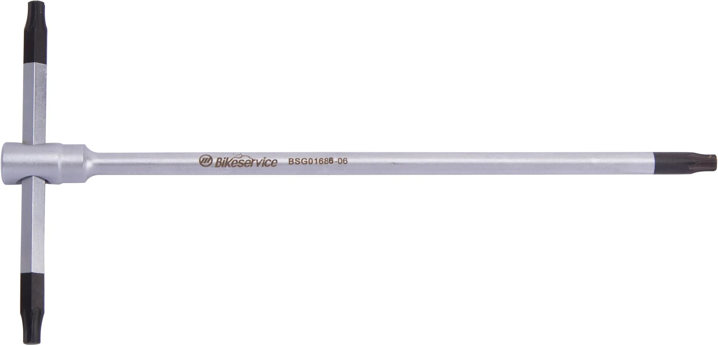 Bikeservice schraubendreher turn handle bst torx t27 x 180mm