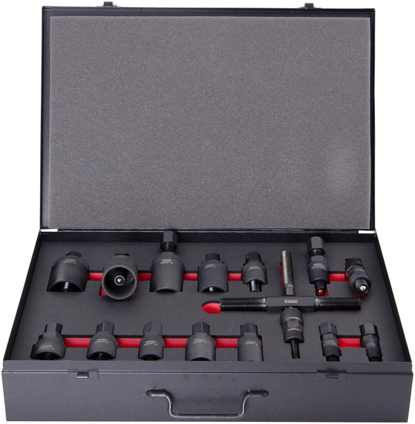 Bikeservice abziehersatz polrad remover set flywheels bst universal 15pcs