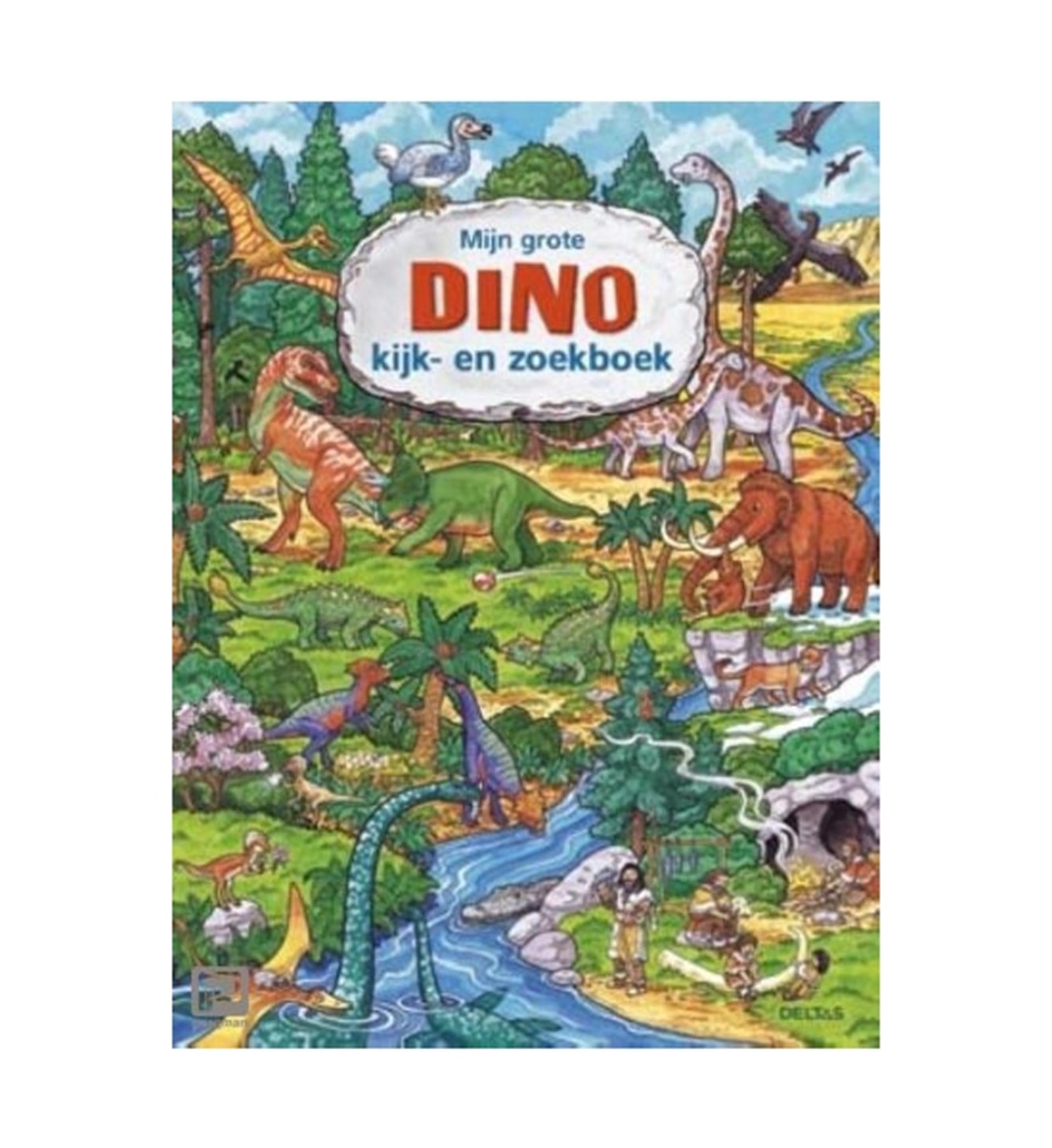 Deltas mijn grote dino kijk- en zoekboek