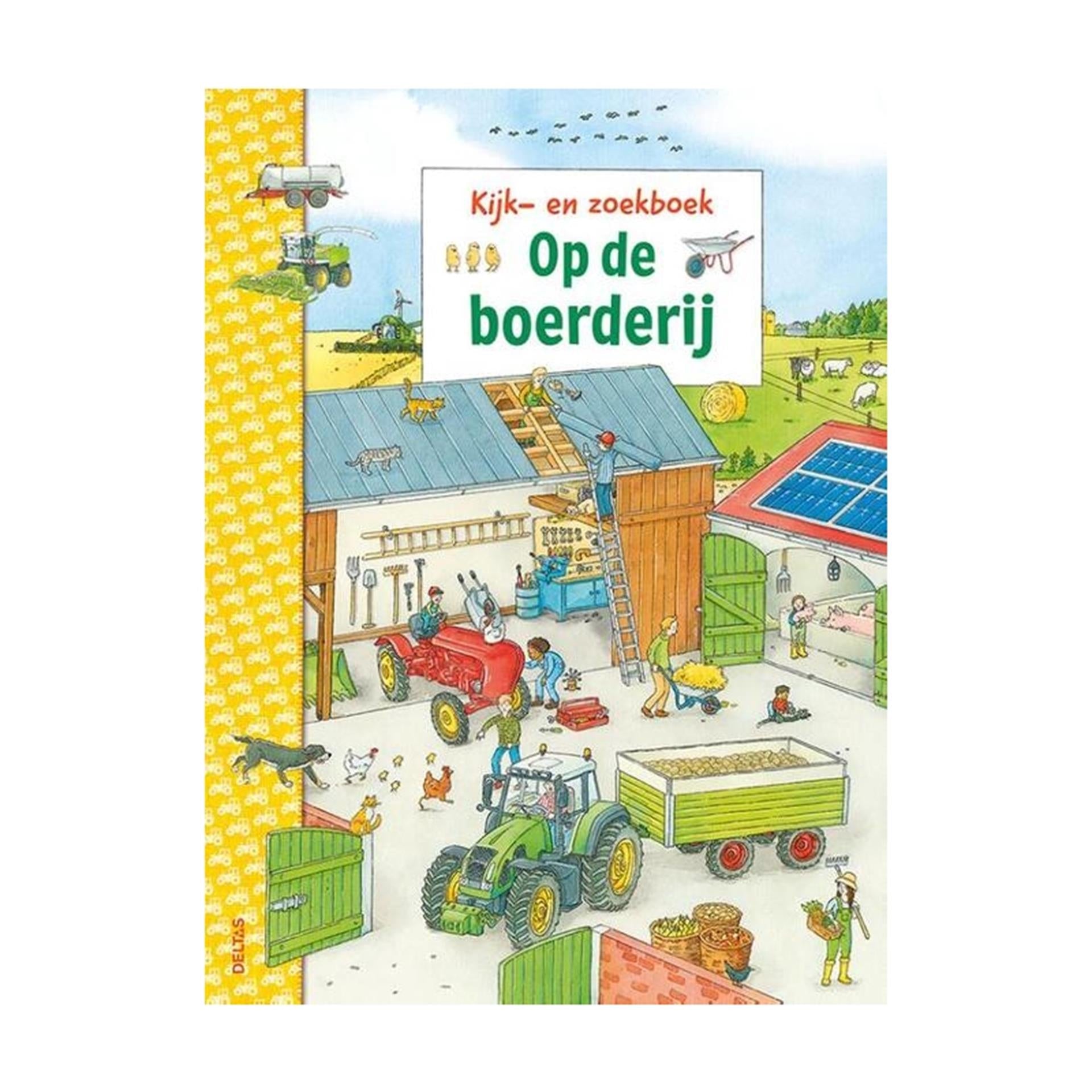 Deltas kijk- en zoekboek - op de boerderij