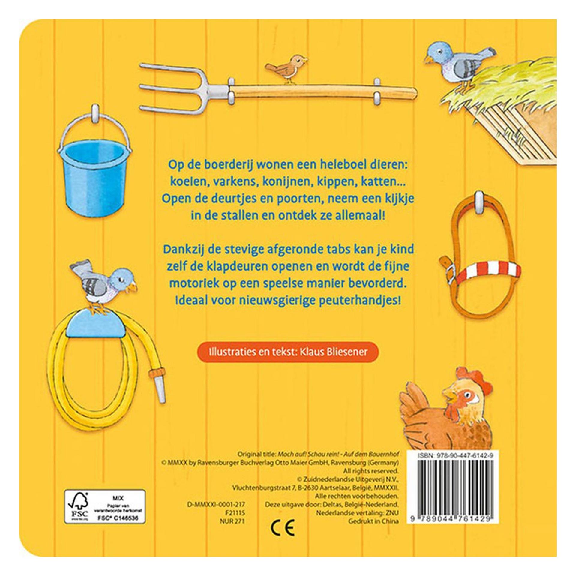 Deltas mijn $1 flapboek - op de boerderij