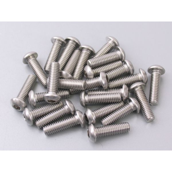Hexagon socket button head screw M6 x 20 mm stainless steel 25 pcs (214291)