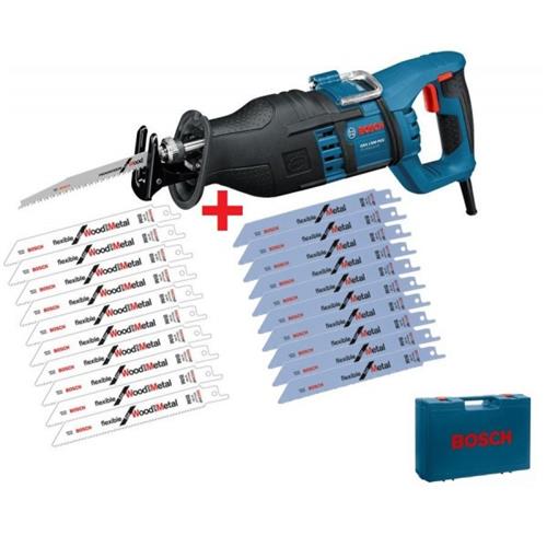 Bosch reciprozaag gsa1300pce + zaagbladenset (nml)