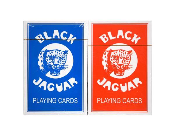 Diverse speelkaarten blauw rood