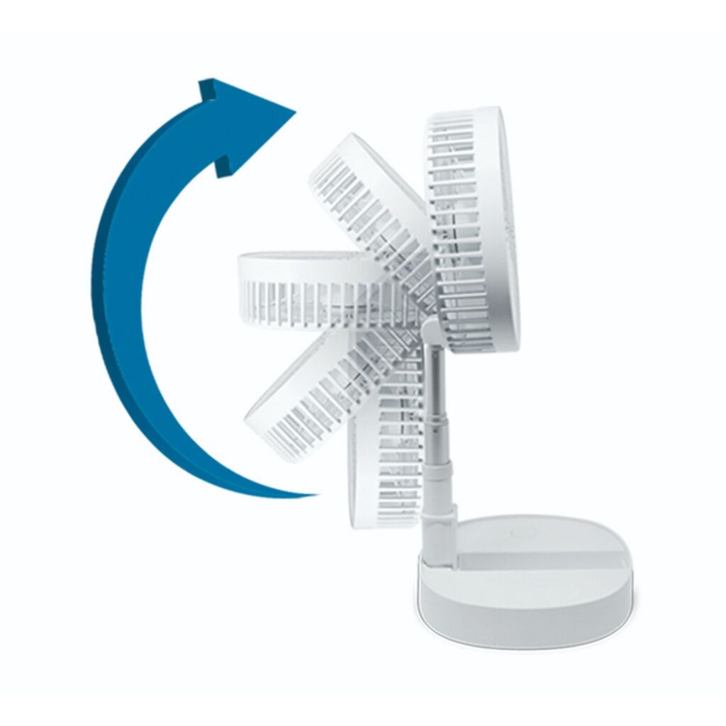 Starlyf opvouwbare ventilator 23 cm wit