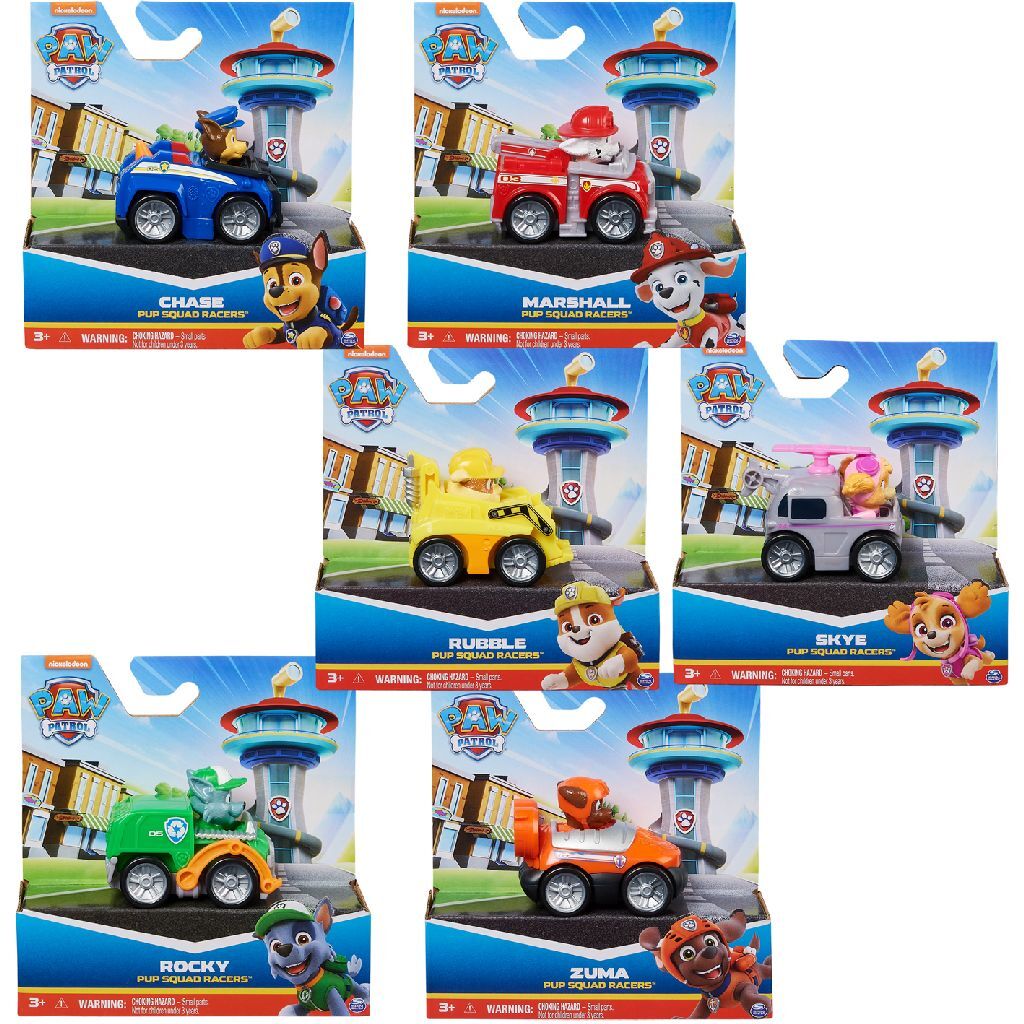 Paw Patrol Pup Squad Racers assortiment