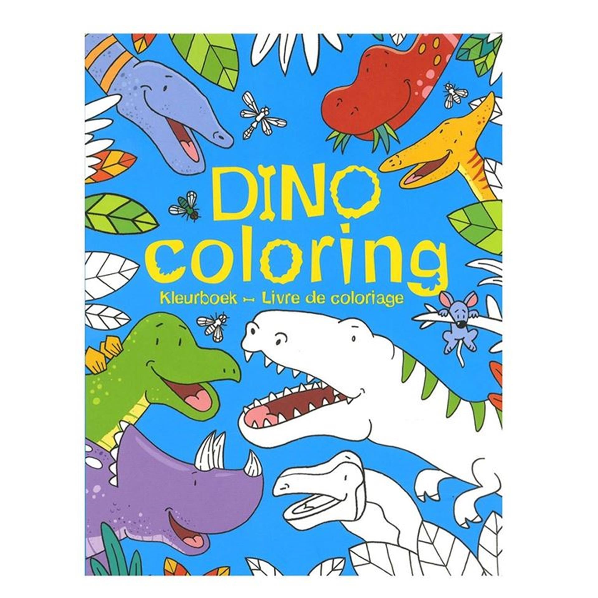 Deltas dino kleurplaten