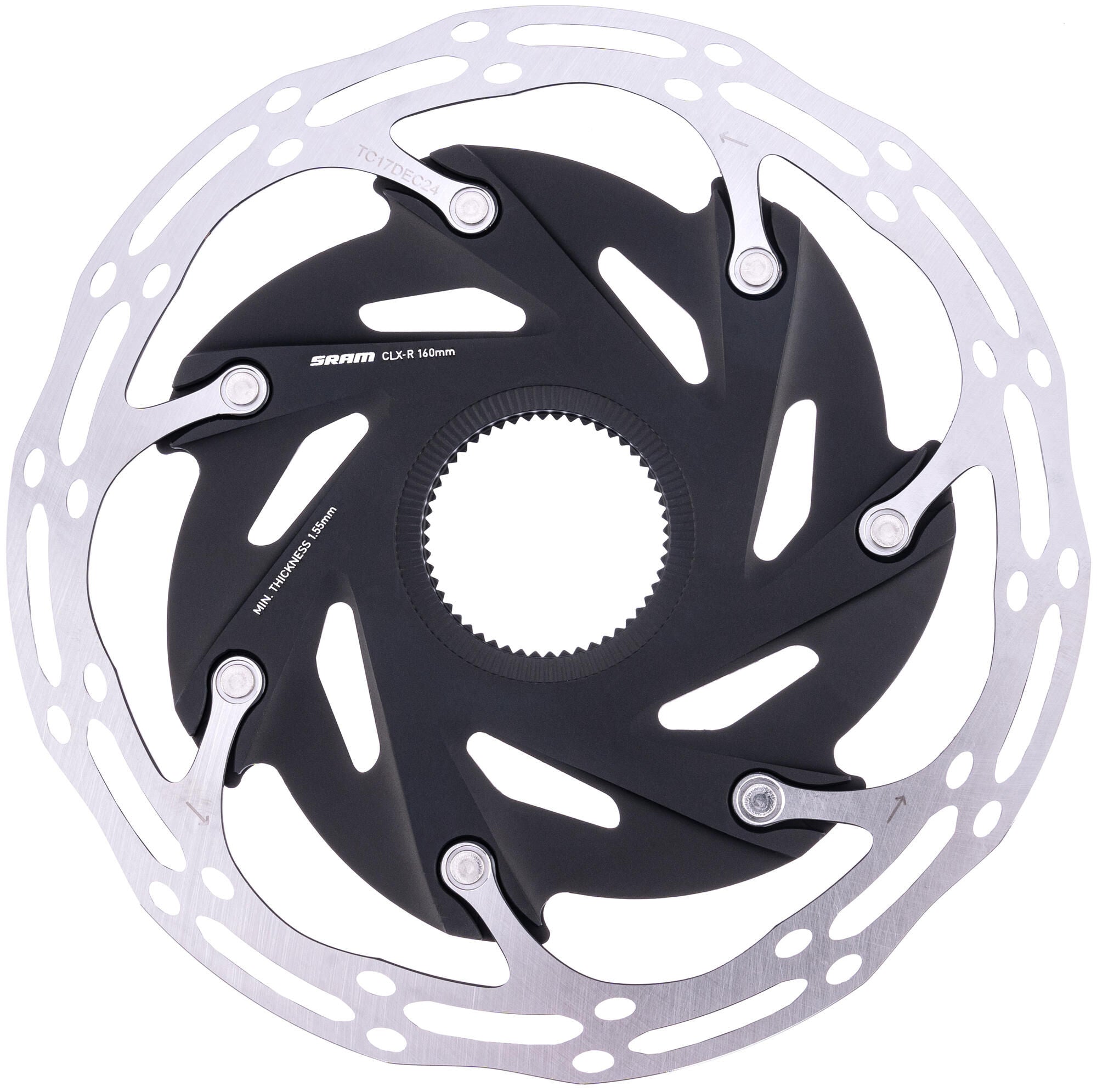 Sram remschijf centerline xr rotor centerline xr 160mm with lockring