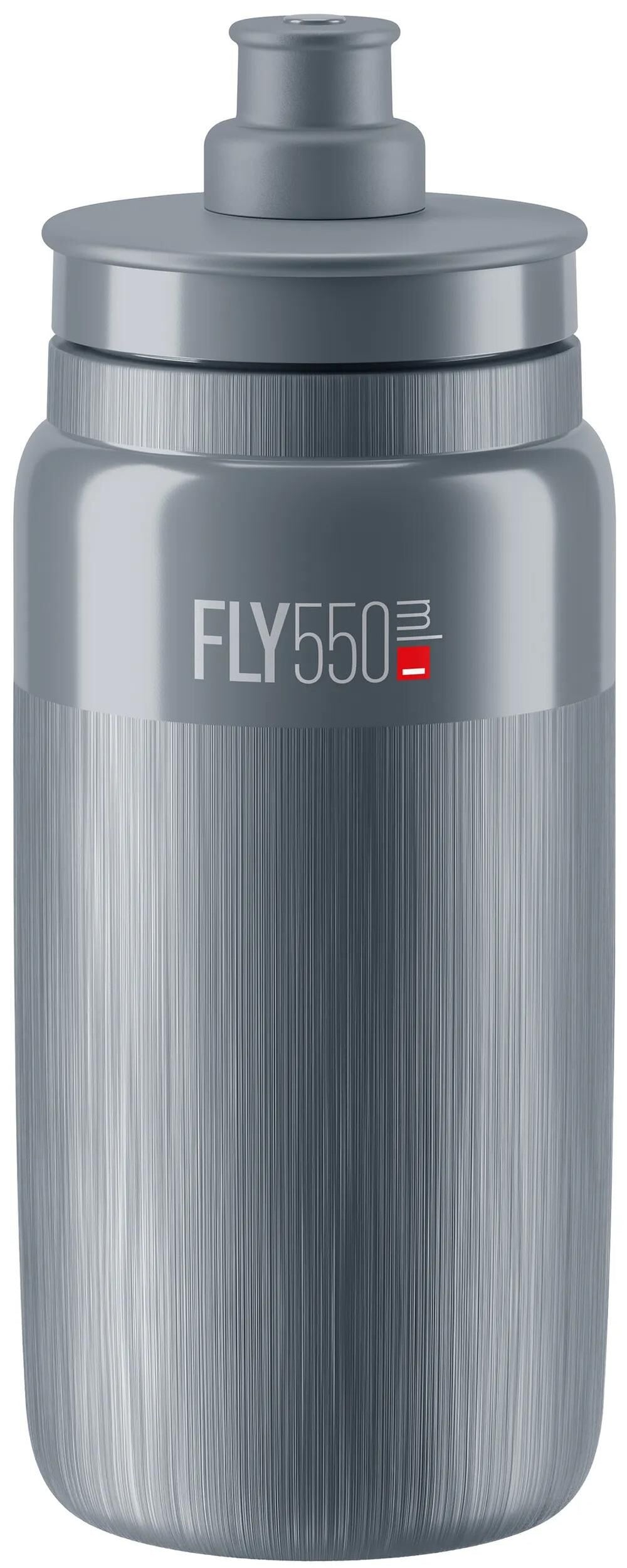 Elite bidon fly tex bottle fly tex 550ml grey