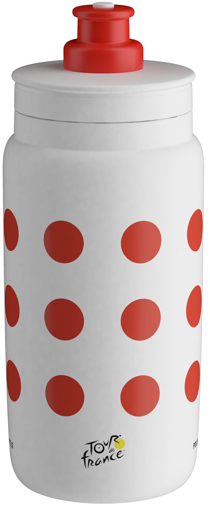 Elite fly tour de france bidon trinkfl. fly tour d e france red polka 550ml