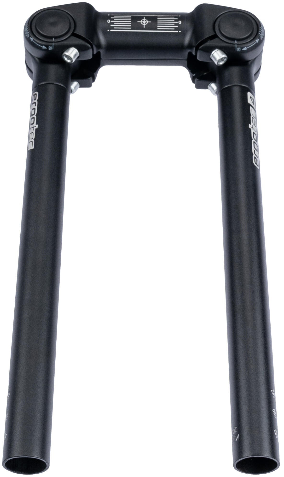 Rst ergotec stuur ahs superlight 31,8 veelbaar zwart