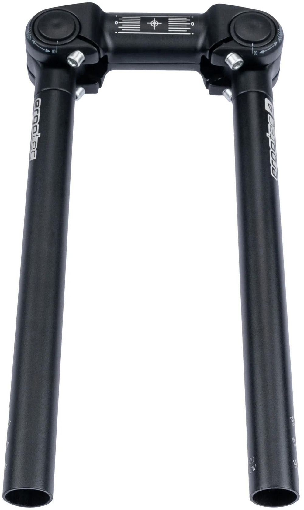 Ergotec stuur ahs superlight 31,8 verstelbaar zwart