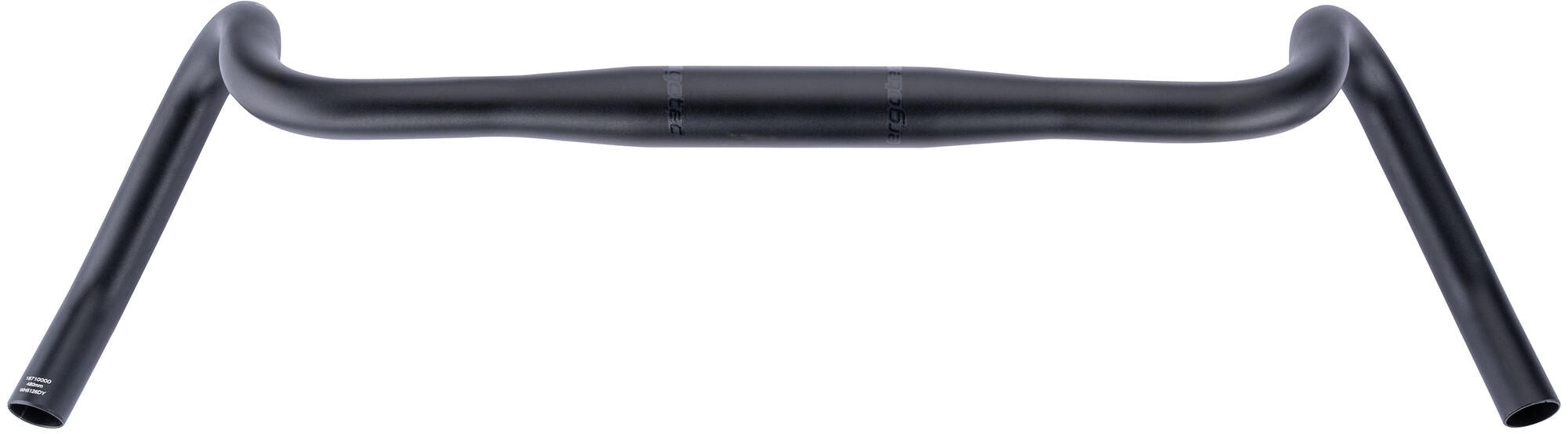 Elvedes ergotec stuur grind 480 620mm 31,8 21° alu zwart