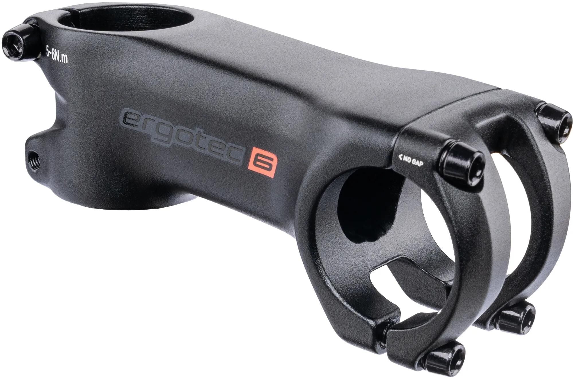 Elvedes ergotec stuurpen heek ahead 28,6 31,8 80mm -8° alu zwart
