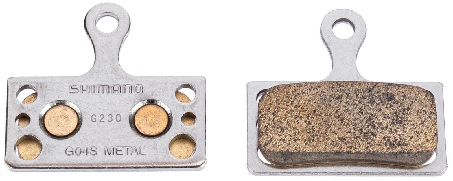 Shimano - jeu de plaquettes de frein g04s disque métal