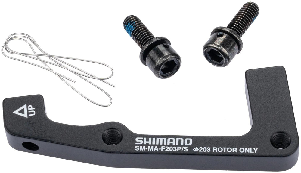 Shimano remblokhouder adapter disc br.adapter shim. pm is 203mm fr.