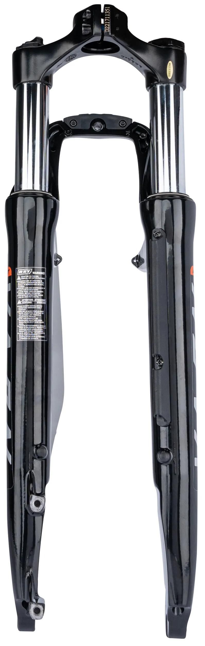 Rst federgabel nova pls tnl spring nova pls tnl 28 black v-br+disc 60mm