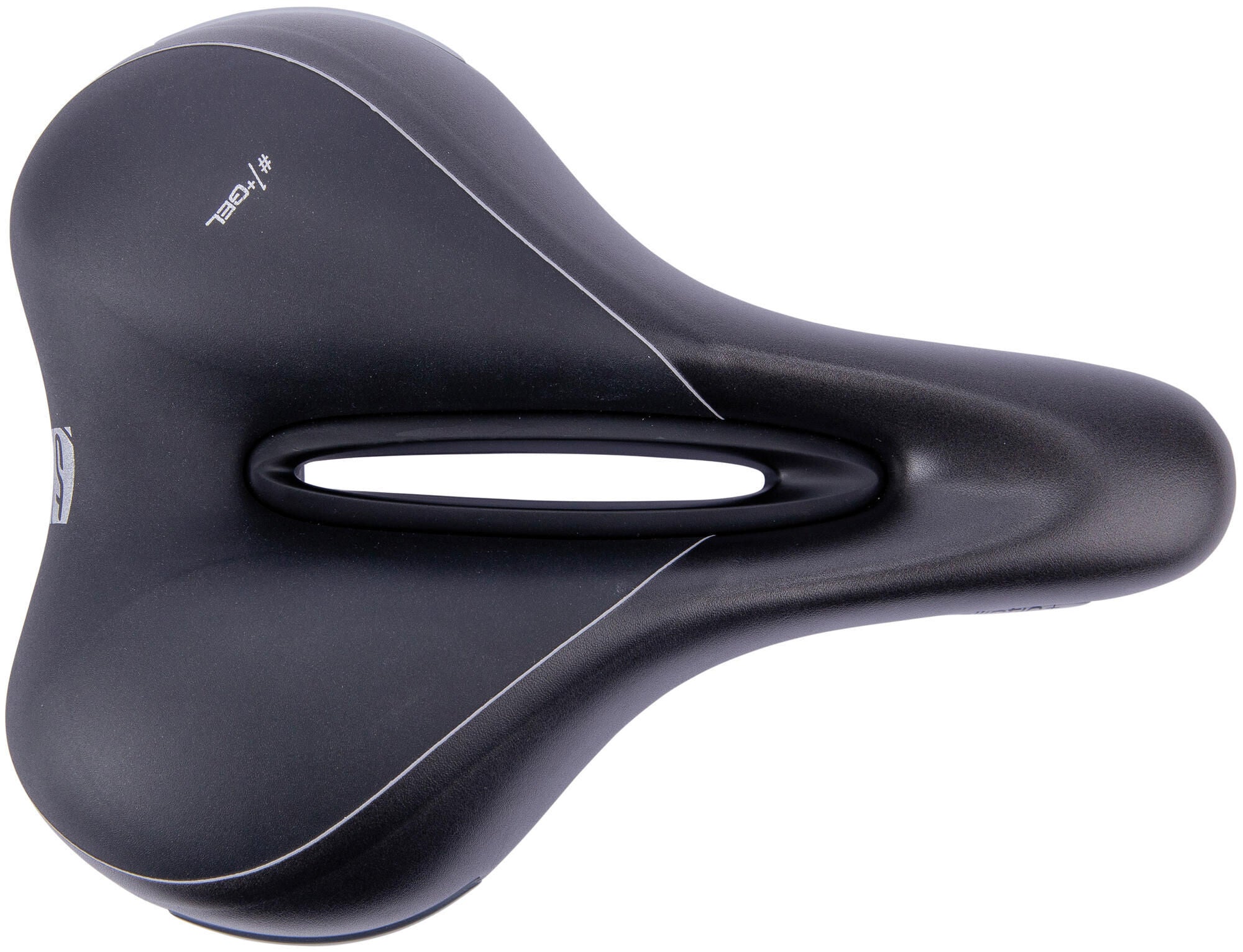 Contec zadel elliptic + ct saddle elliptic+ city tour gents blk silv