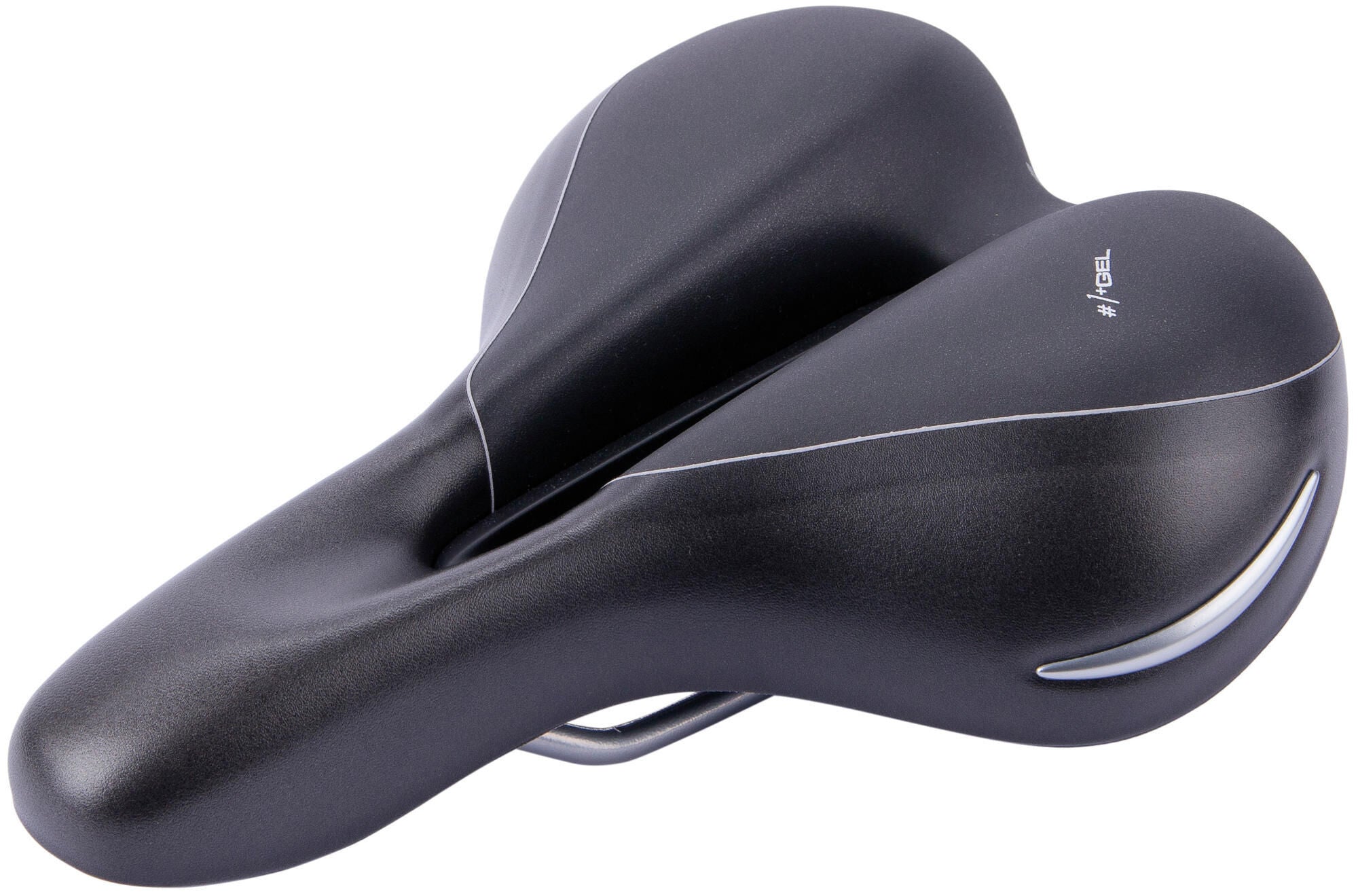 Contec zadel elliptic + ct saddle elliptic+ trekking lady black silv