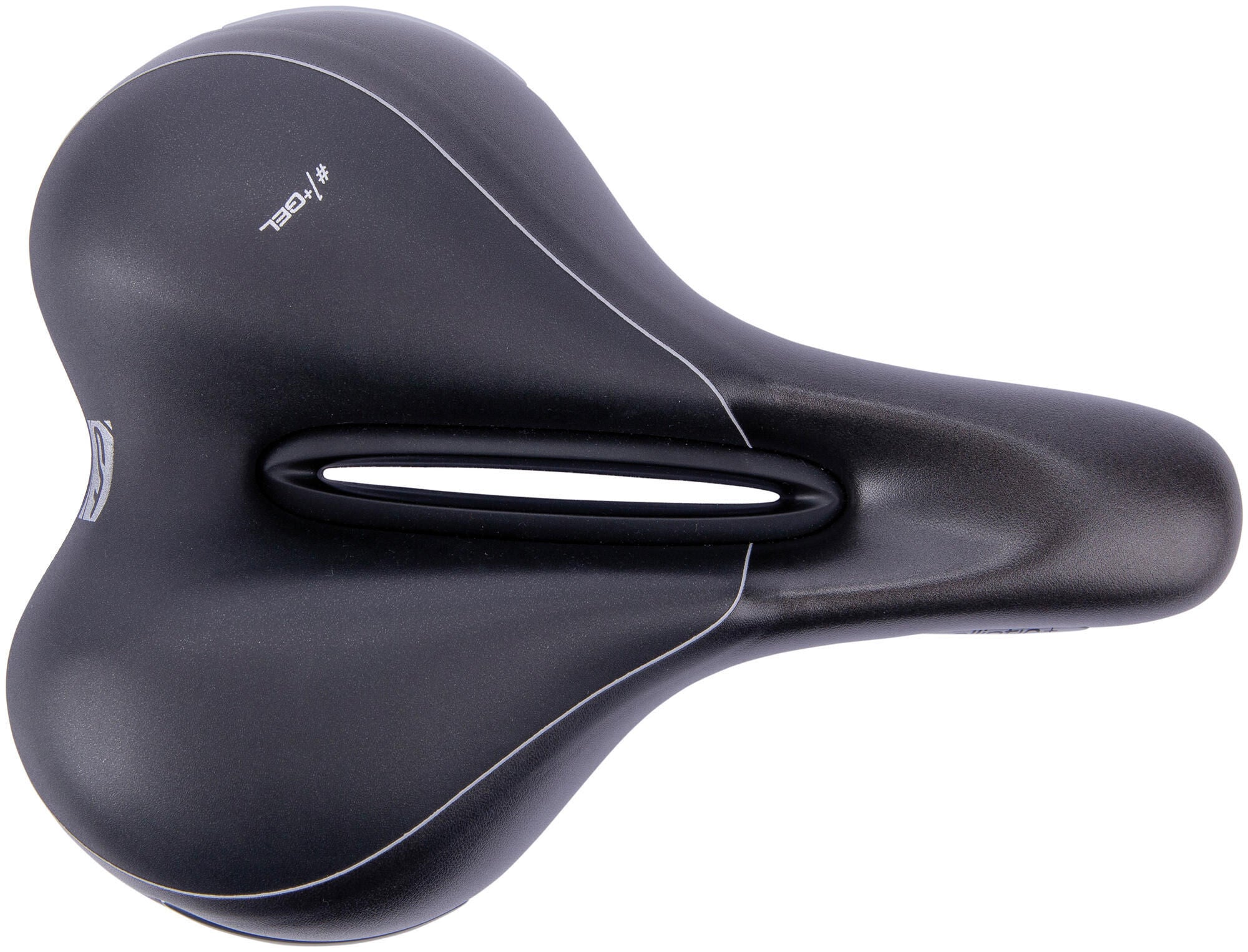 Contec zadel elliptic + ct saddle elliptic+ trekking lady black silv