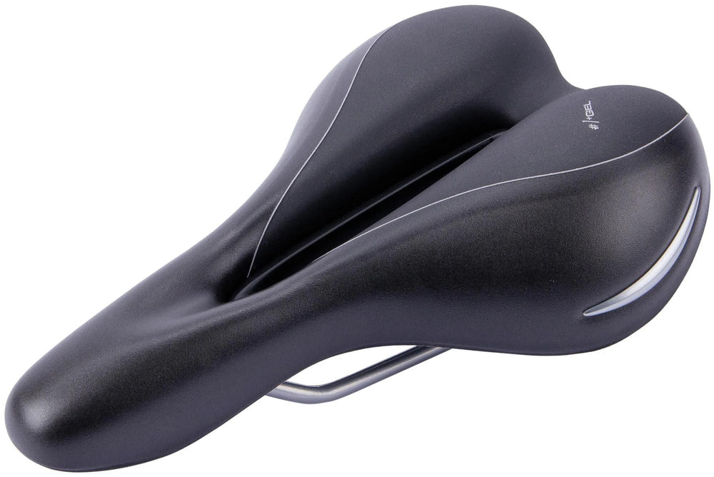 Contec zadel elliptic + ct elliptic+ saddle trekking, men's black sil