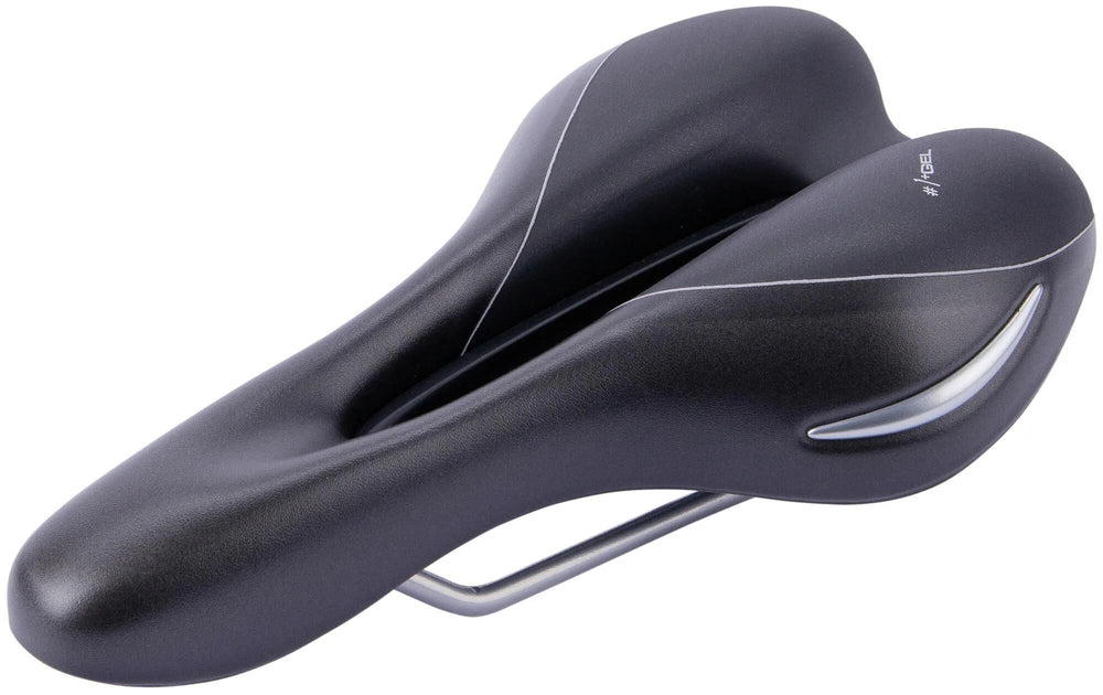 Contec zadel elliptic + ct elliptic+ saddle trekking, unisex, black