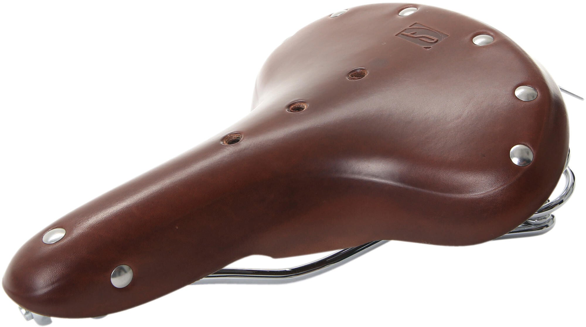 Contec zadel classic exclusiv touring herren ct saddle cl. excl. tour. leather gents gravy
