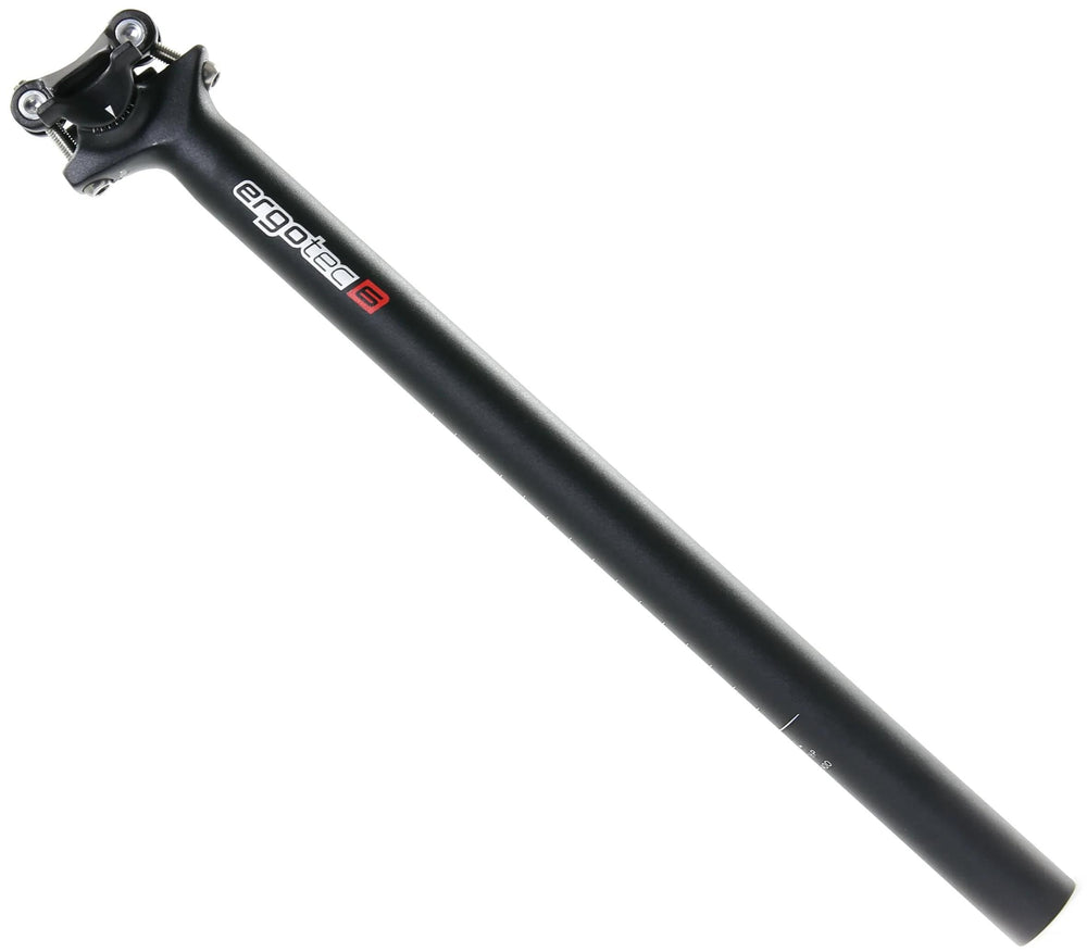 Ergotec Zadelpen Skalar 31,6x400mm Alu zwart