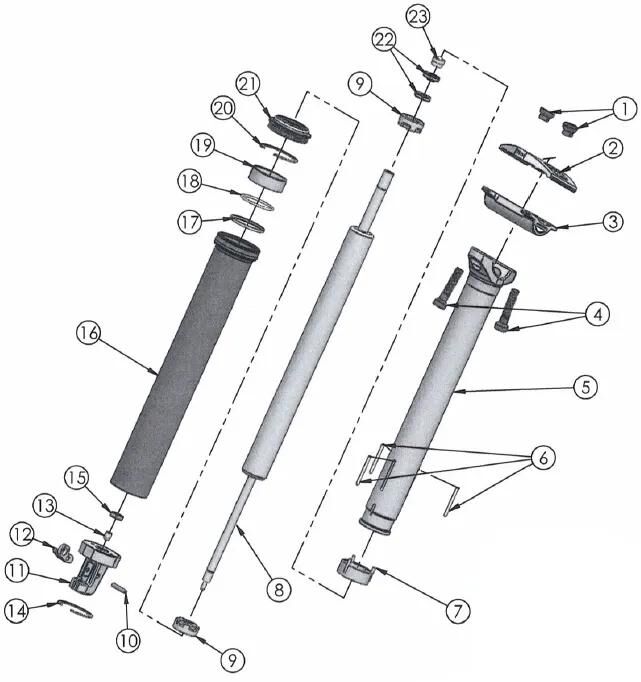 Contec service kit nara dropair dlx kit a ct service kit nara dropair dlx kit a 100mm