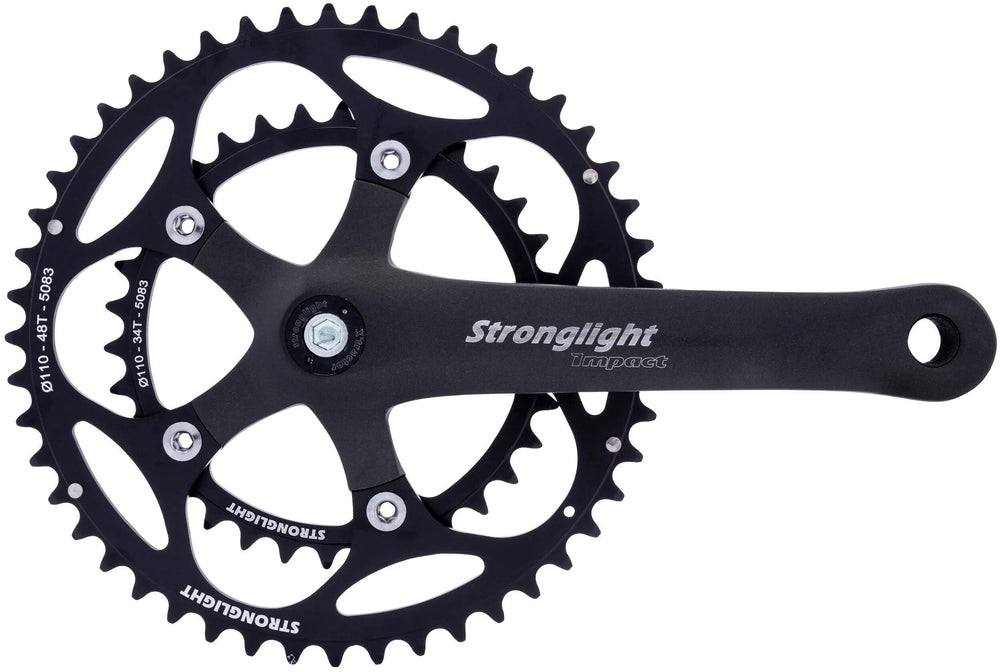 Stronglight crankstel impact compact crankset strongl.impact compact 34 48t 170mm