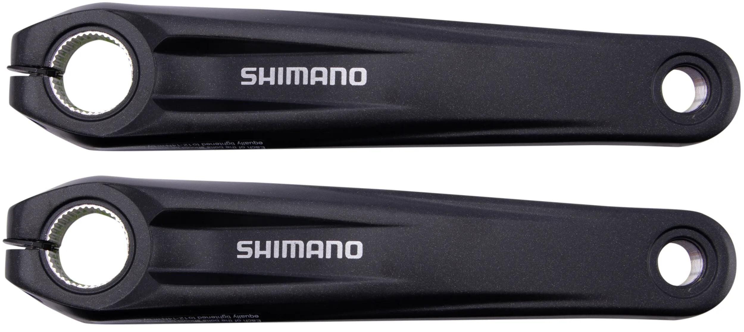 Shimano crankstel steps fc-e8000 crank arm set shim.steps 175mm black
