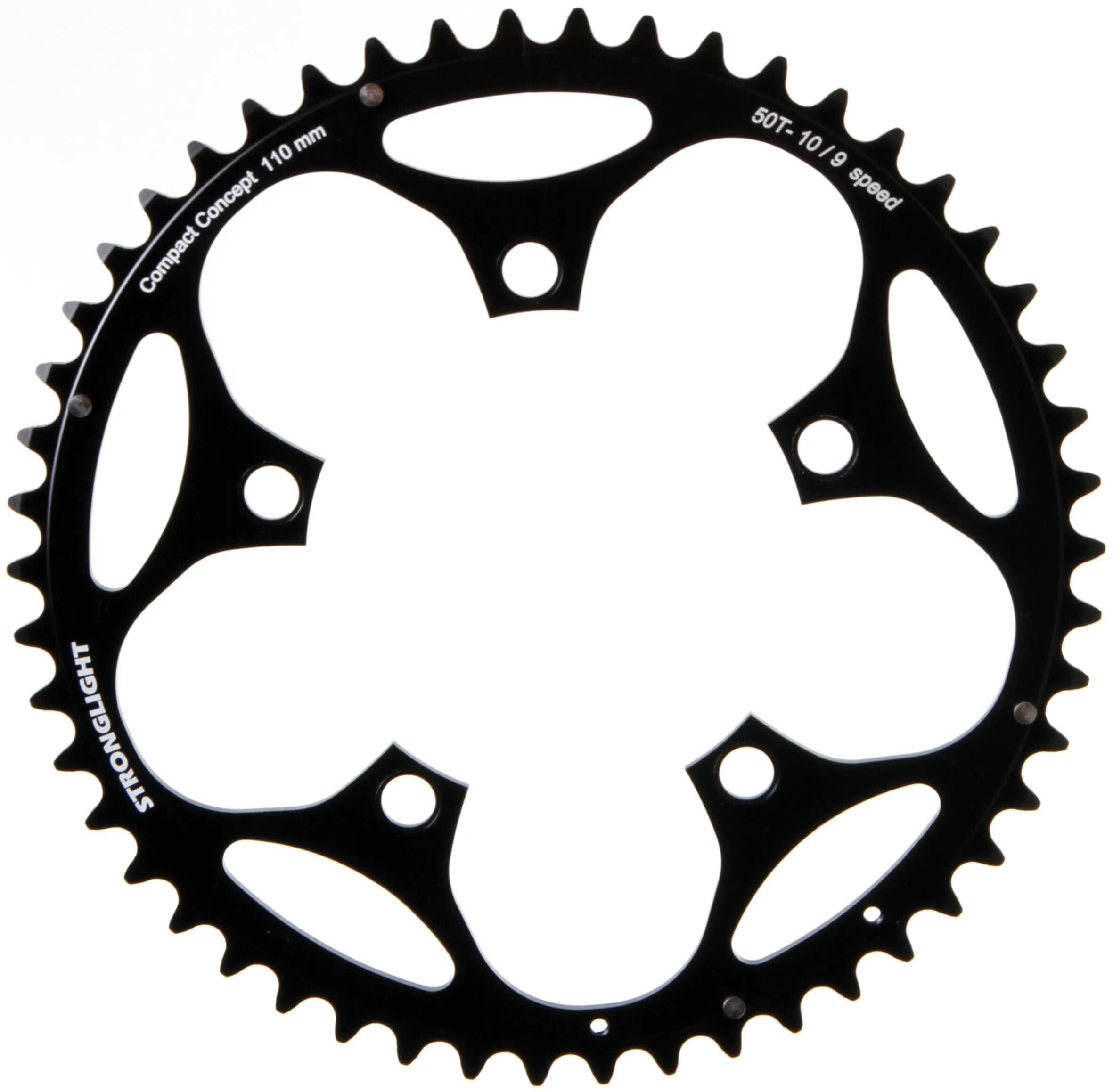 Stronglight kettenblatt chain ring strongl. cd110mm 50t b