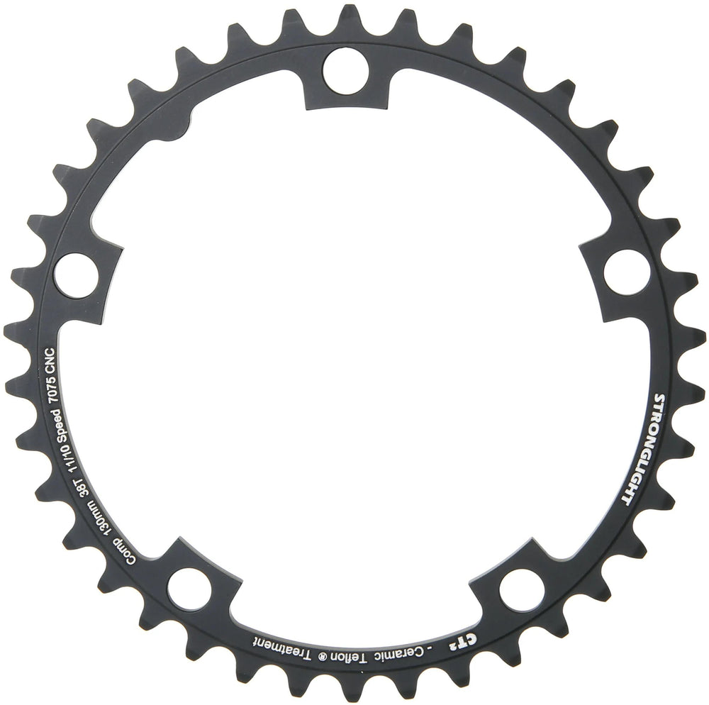 Stronglight kettingblad ct2 chain ring strongl.ct2 38t alu black