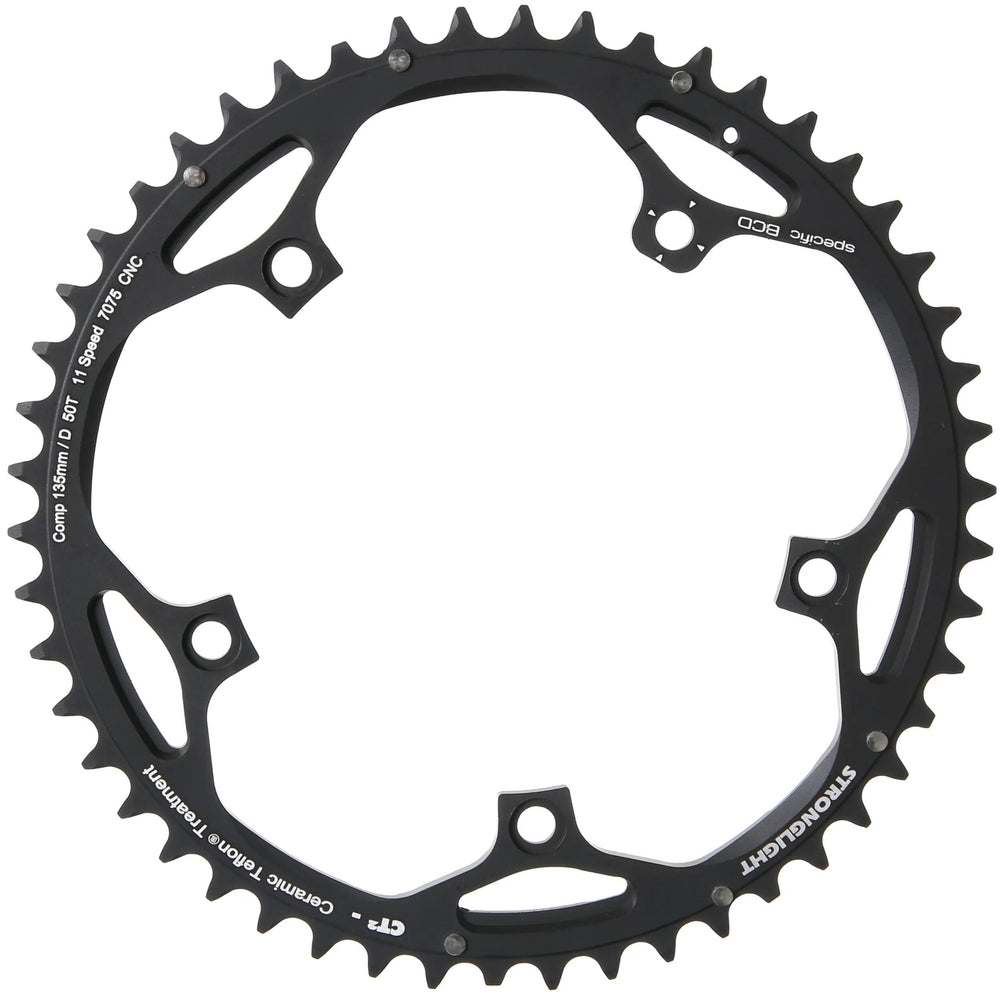 Stronglight kettingblad ct2 chain ring strongl.ct2 50t black
