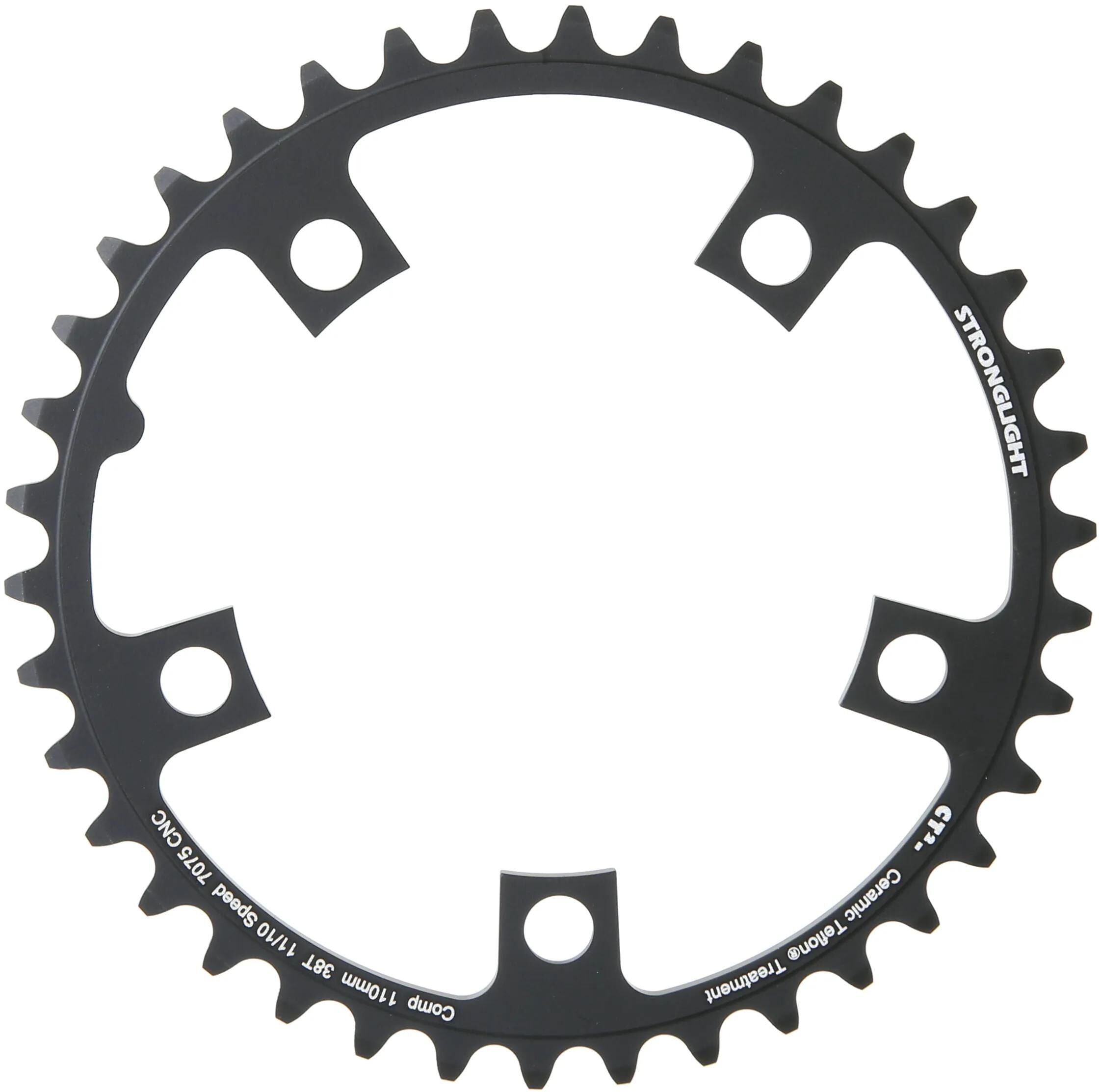 Stronglight kettenblatt ct2 chain ring strongl.ct2 38t 110mm