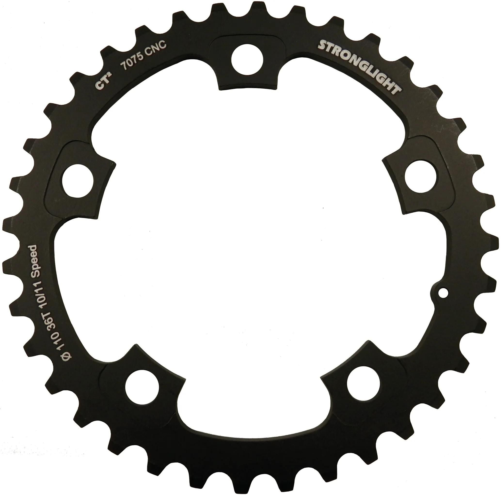 Stronglight kettenblatt ct2 chain ring strongl. ct2 ultrega6750c 110mm34t
