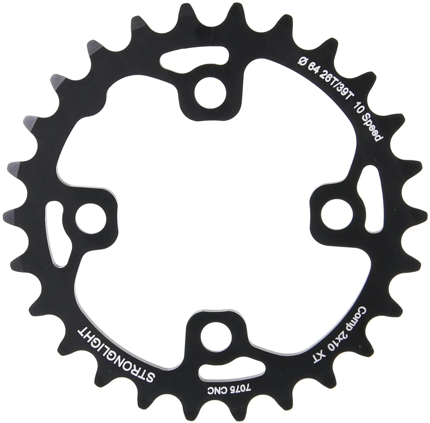 Stronglight kettenblatt mtb chain ring mtb 26 (39)t
