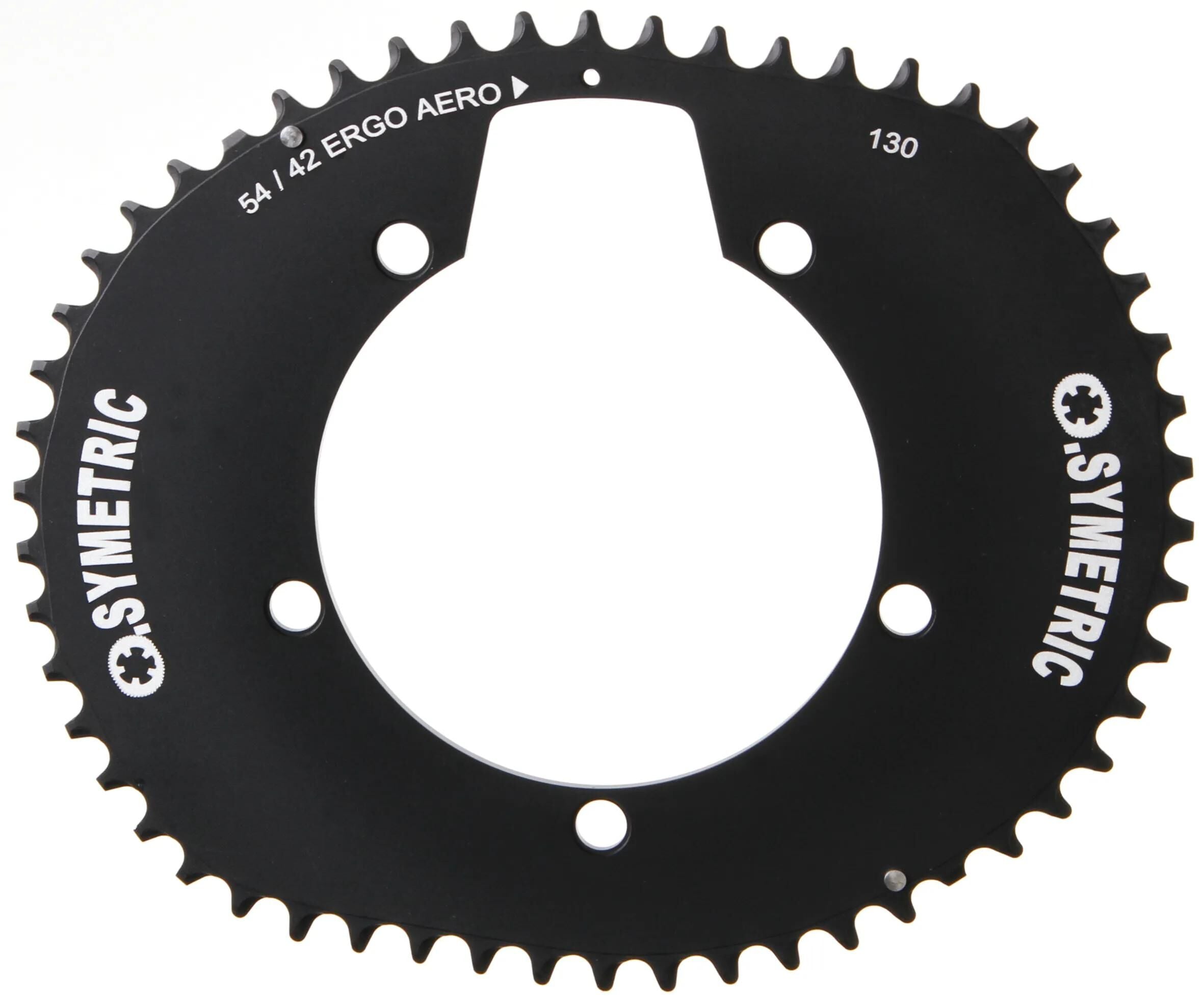 O.symetric kettenblatt ergo aerosymetric chain ring ergo aerosymetric 54(42)t