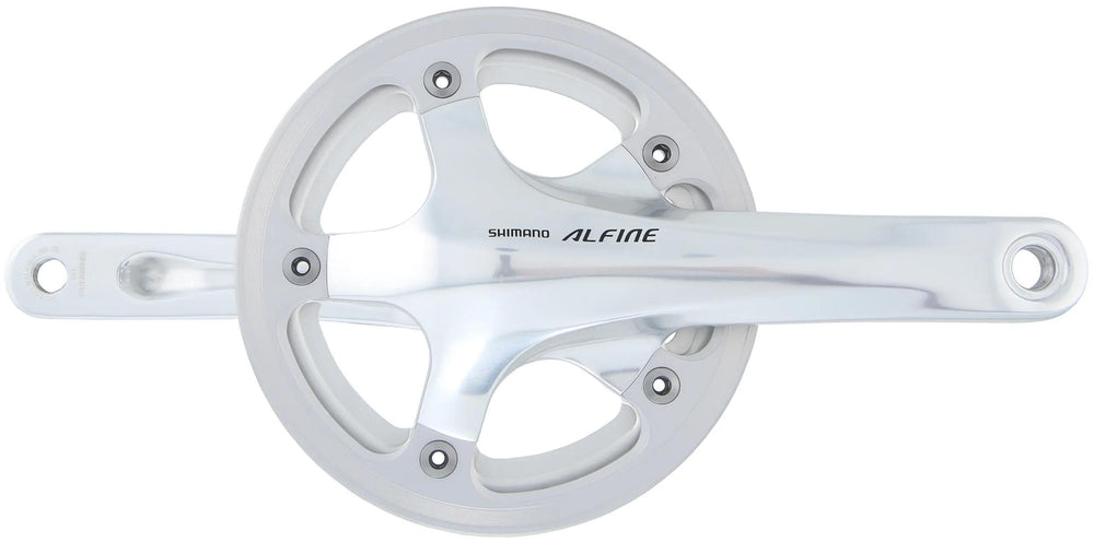 Shimano crankstel alfine fc-s501 crankset shim.alfi.fcs501 39t.170mm ht2 1sp sil